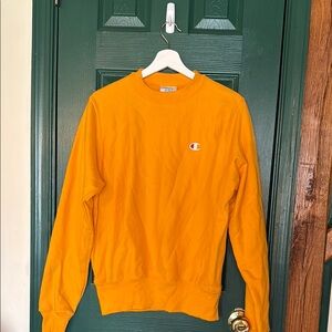 Champion Men's Orange Sweater